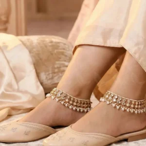 Benitoite Anklets