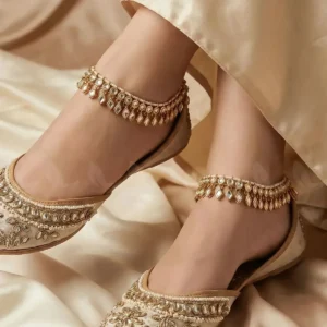 Tsavorite Anklet