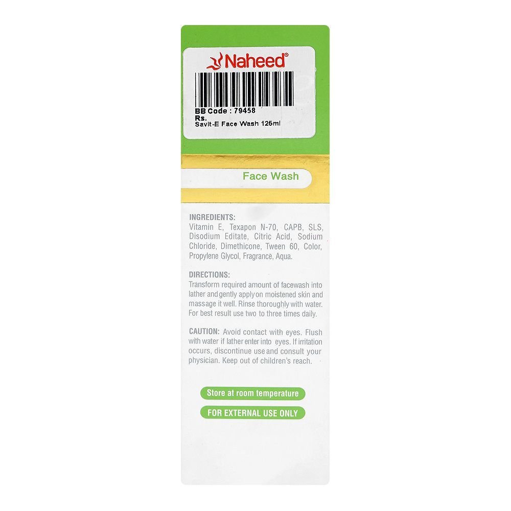 Whiz Laboratories Savit-E Face Wash - Image 3