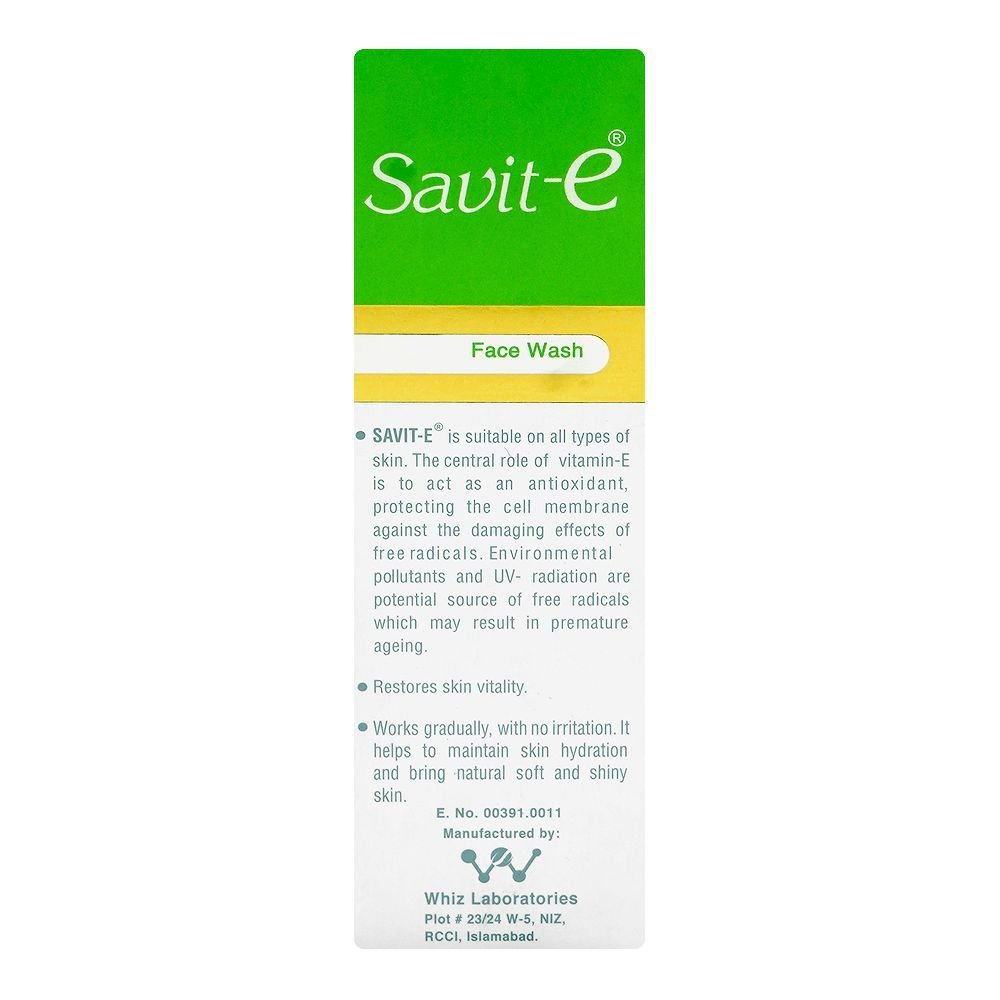 Whiz Laboratories Savit-E Face Wash - Image 2