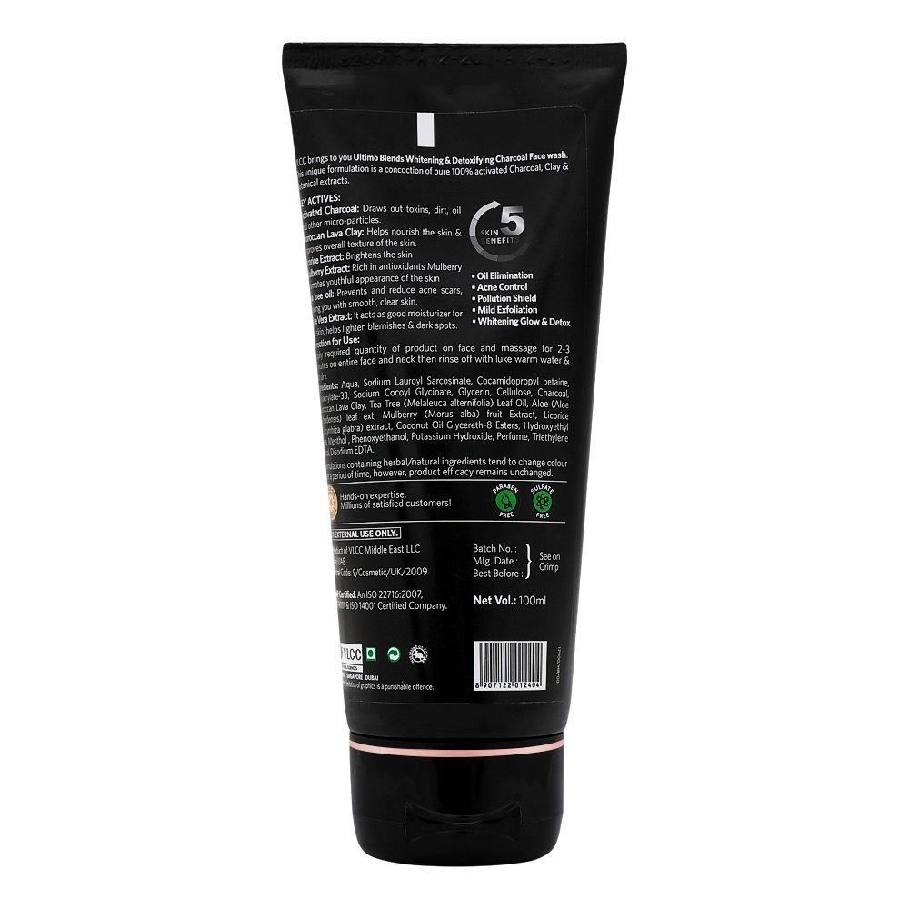 VLCC Natural Sciences Ultimo Blends Charcoal Face Wash - Image 2