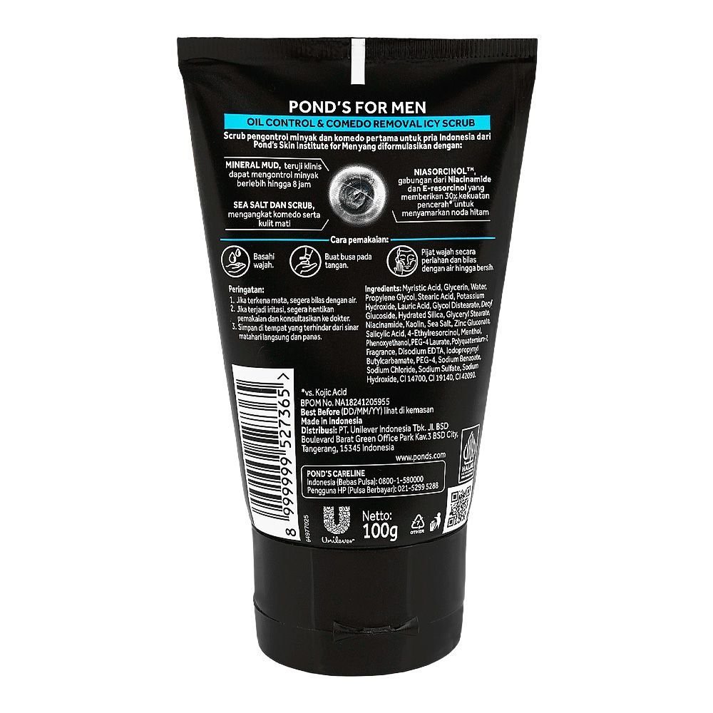 Pond's Men Oil Control & Comedo Removal Face Wash - Image 2