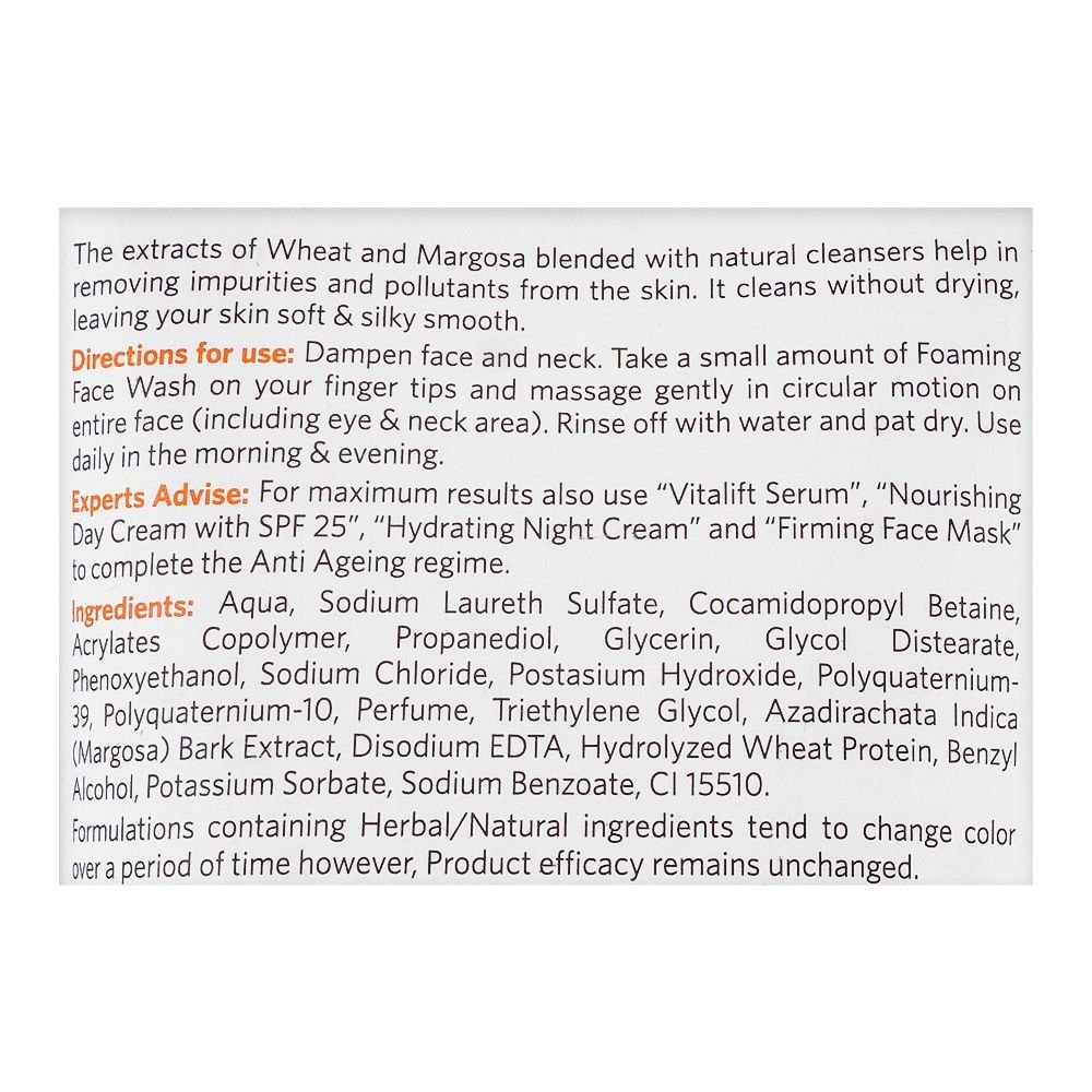 VLCC Natural Sciences Anti Ageing All Skin Types Foaming Face Wash, 100ml - Image 3