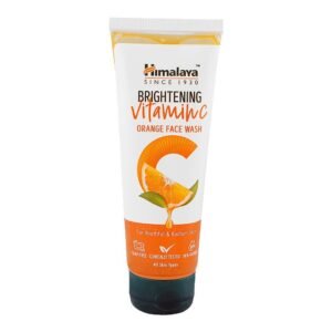 Himalaya Brightening Orange Face Wash, Vitamin C, For All Types Of Skin, 100ml