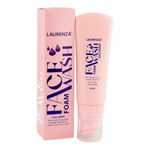 Laurenza Collagen Foam Face Wash, Glycerin, For Wrinkle Free Skin, 100ml