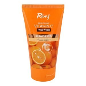 Rivaj UK Brightening Vitamin C Glowing Skin Face Wash, Glycerin, 100ml