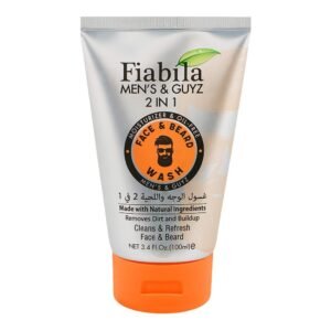 Fiabila Men's & Guys 2-In-1 Face & Beard Wash