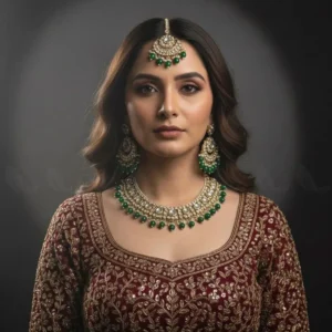 Exquisite Precious Formed Bridal Set