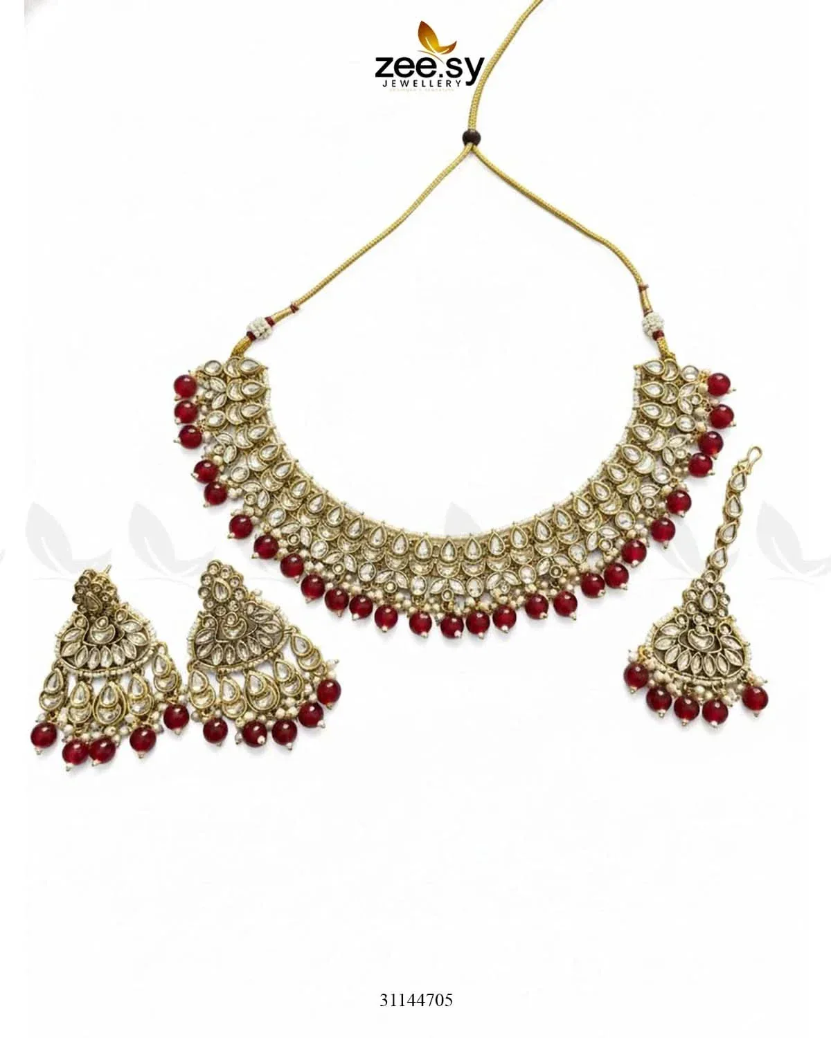 Eminet Braod Gilded Necklace Set - Image 4