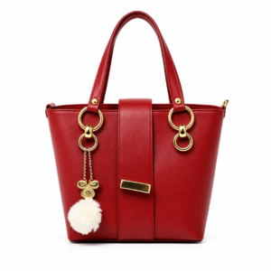 Red Charm Tote Bag