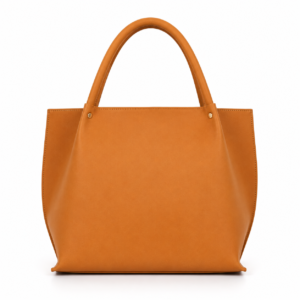 Mustard Suede Tote Bag