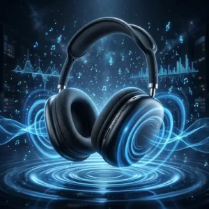 P9 Wireless On-Ear Stereo Earphones with wireless on-ear design