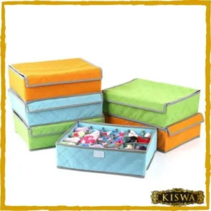 24 Grid Clothes Foldable Storage Organizer